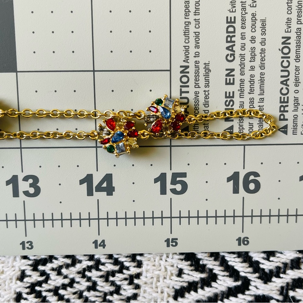 Talbots | Reversible Multi-Colored Crystals Rhine… - image 5